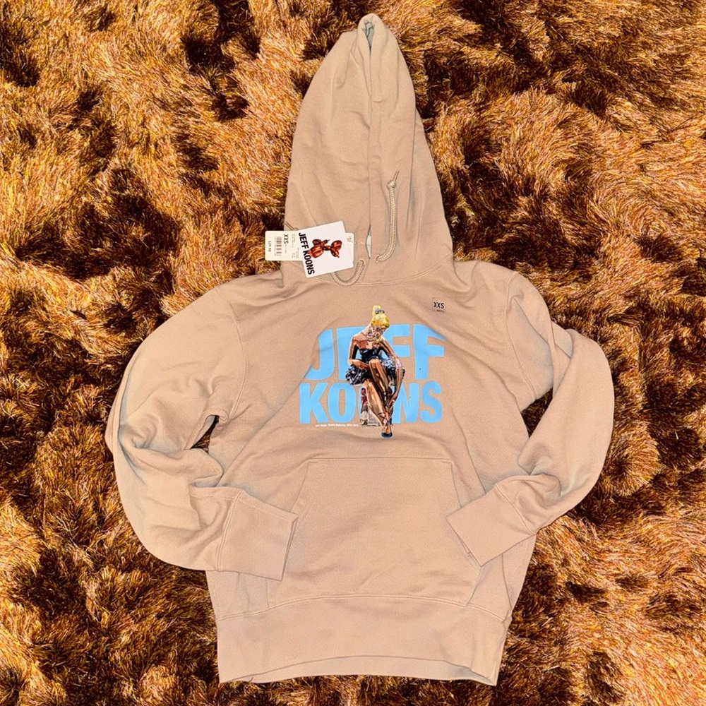 Uniqlo limited edition Jeff Koons prints cotton hoody XXS